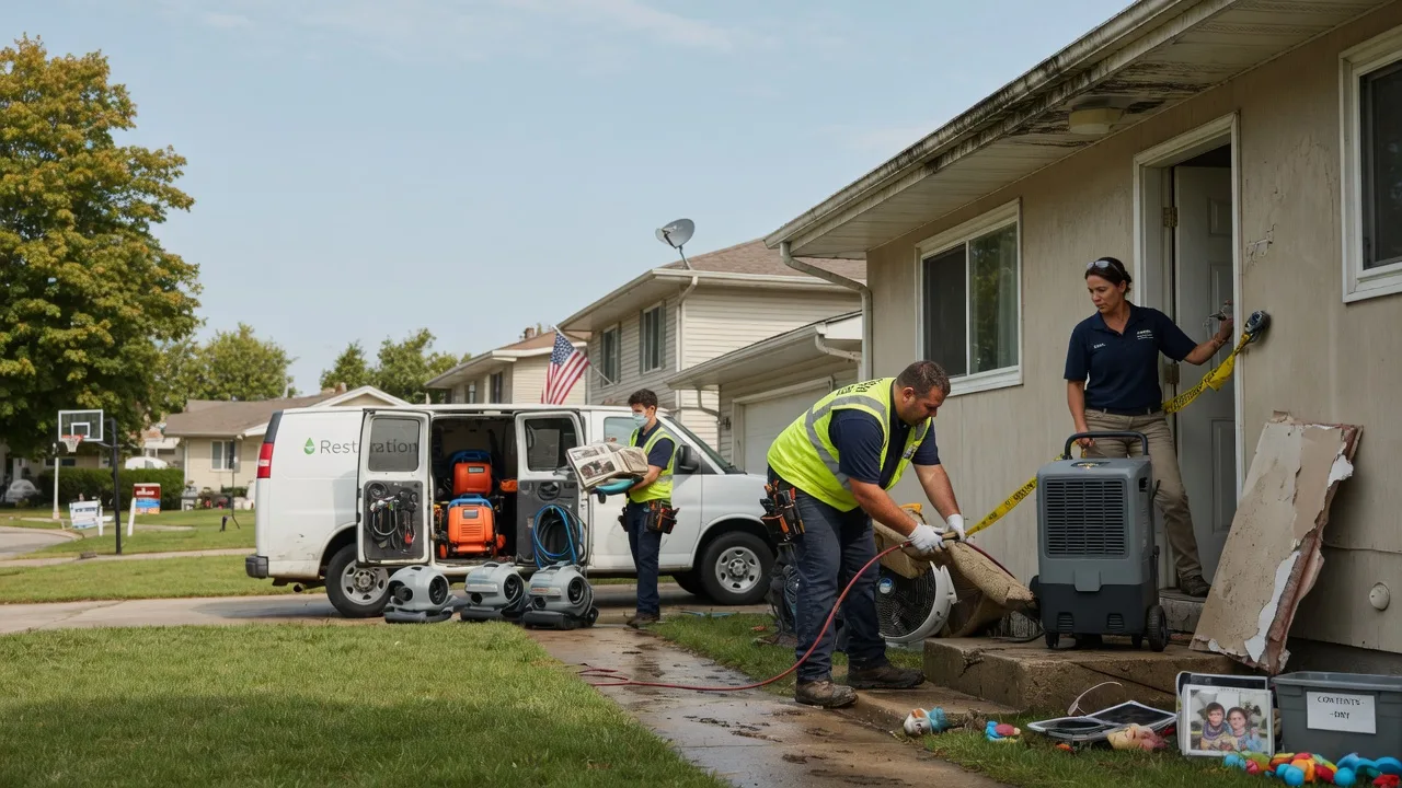 Water Damage Restoration in Stendal, IN near me